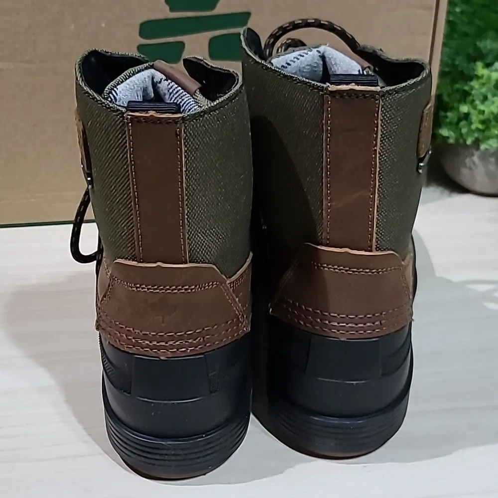 Kamik Lawrence N Boots - Dark Olive 7 D NEW